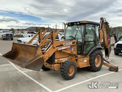 2008 Case 580SM 4x4 Tractor Loader Extendahoe
