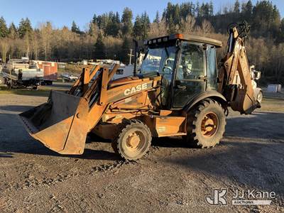 2009 case 580 Super M Tractor Loader Extendahoe
