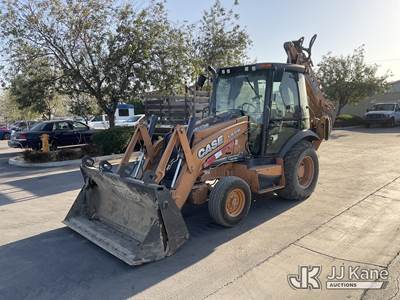 2014 Case 580N 4x4 Tractor Loader Extendahoe