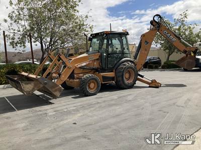2014 CASE 590 Tractor Loader Backhoe