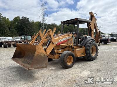 2007 Case 590 Super M Tractor Loader Backhoe