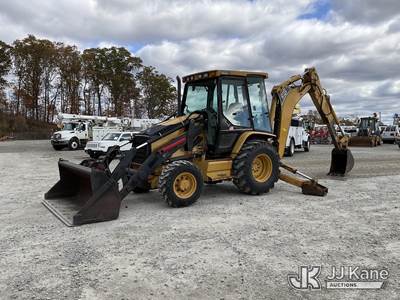 2004 Caterpillar 420D 4x4 Tractor Loader Backhoe