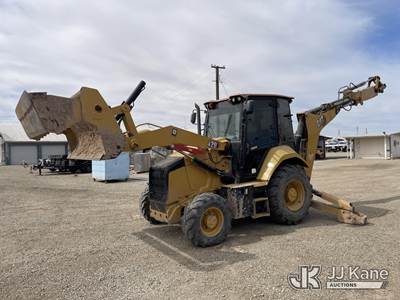 2022 Caterpillar 420D Tractor Loader Extendahoe