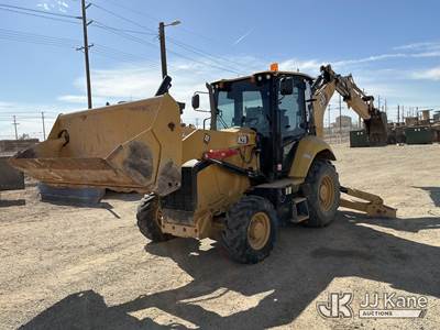 2022 Caterpillar 420D Tractor Loader Extendahoe