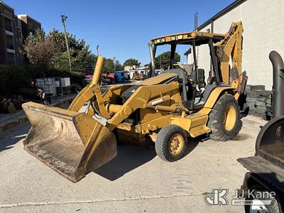 2004 Caterpillar 420D Tractor Loader Backhoe