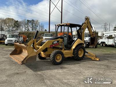 2011 Caterpillar 420E 4x4 Tractor Loader Backhoe