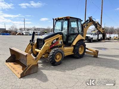 2012 Caterpillar 420E 4x4 Tractor Loader Backhoe