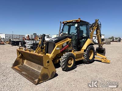 2009 Caterpillar 420E Tractor Loader Extendahoe