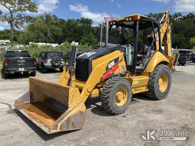 2010 Caterpillar 420E Tractor Loader Backhoe