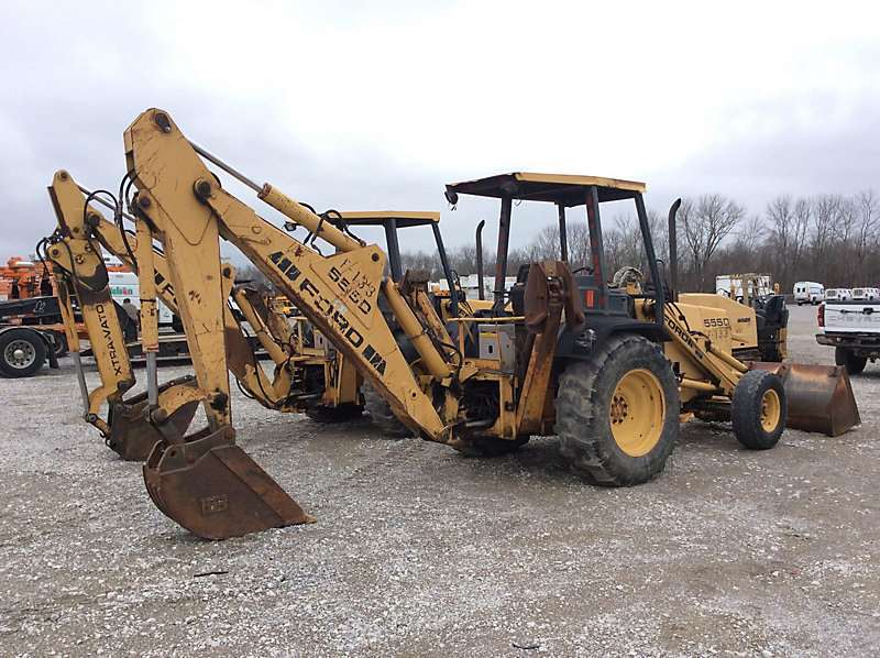 Ford 555D Backhoe For Sale, 14,342 Hours Verona, KY