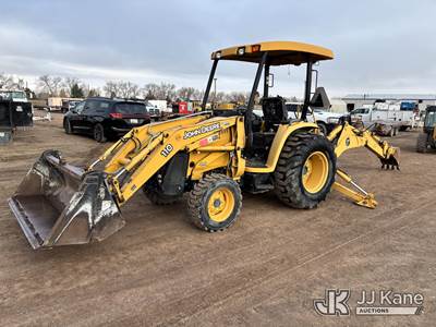 2011 John Deere 110 Tractor Loader Backhoe
