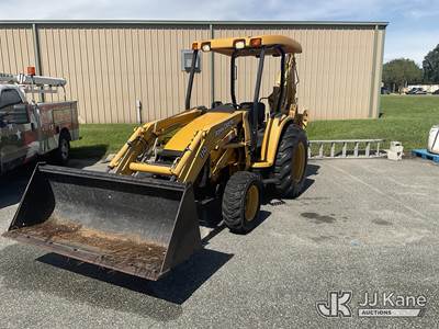 2003 John Deere 110S 4x4 Tractor Loader Backhoe