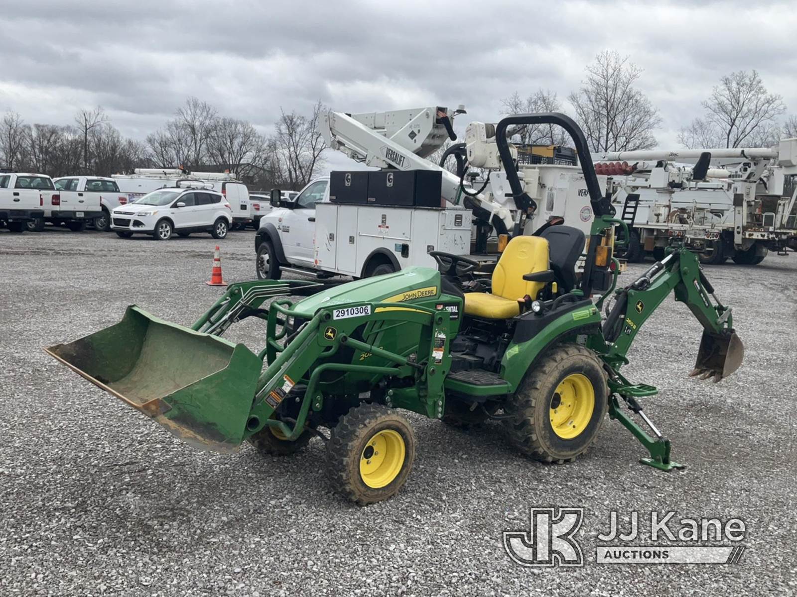 John Deere 2025r With Backhoe For Sale 2020 John Deere 2025R Mini Utility Tractor Loader Backhoe For Sale, 781