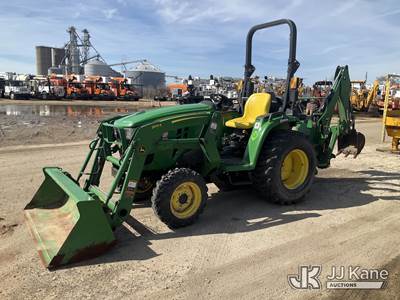 2009 John Deere 3032E Tractor Loader Backhoe
