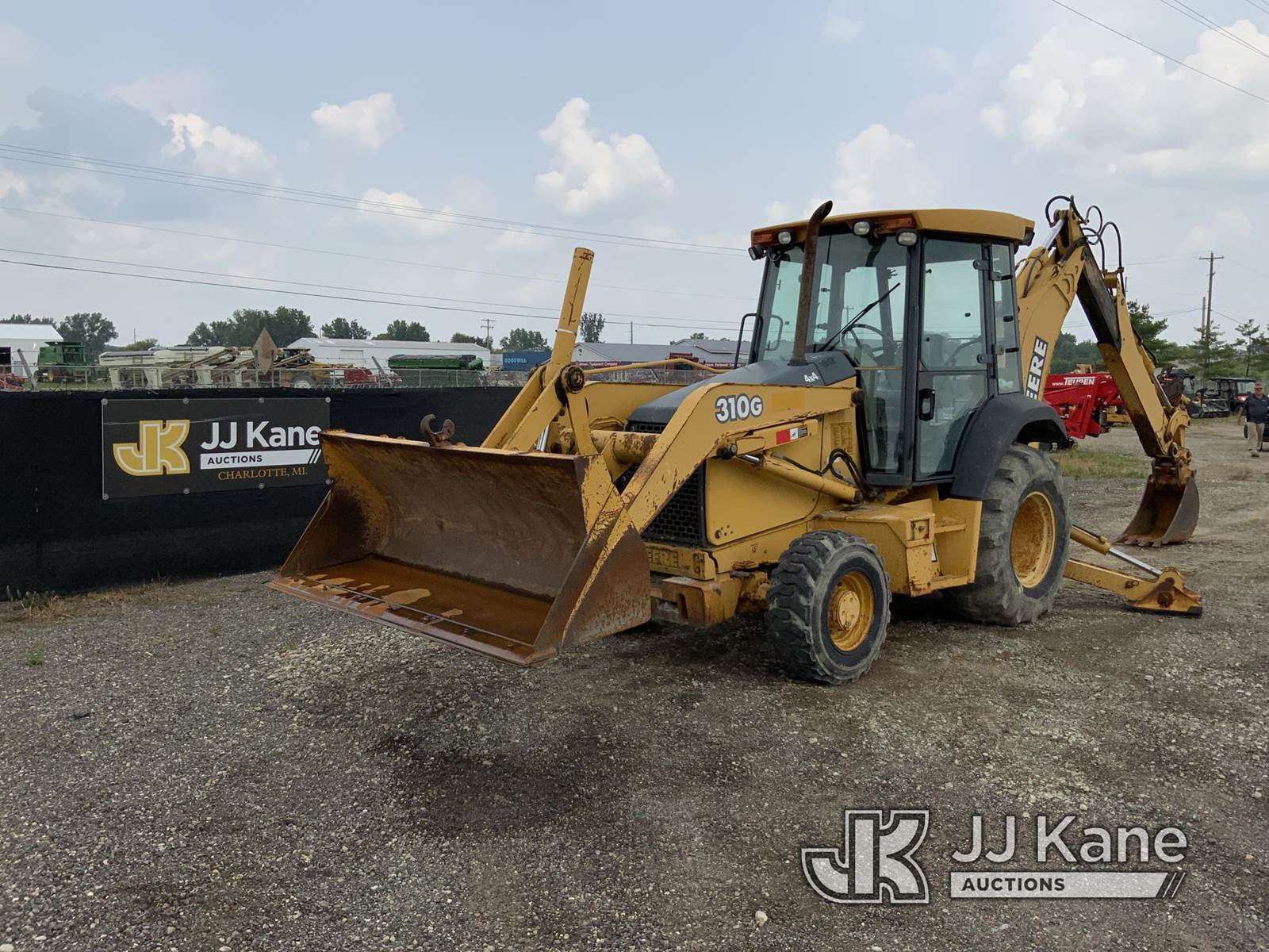 2002 John Deere 310G Tractor Loader Extendahoe For Sale, 2,279 Hours