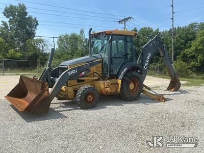 2007 John Deere 310J 4X4 Tractor Loader Extendahoe