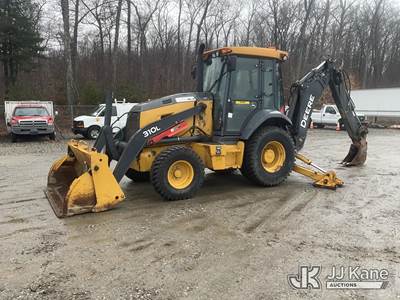 2021 John Deere 310L Tractor Loader Extendahoe