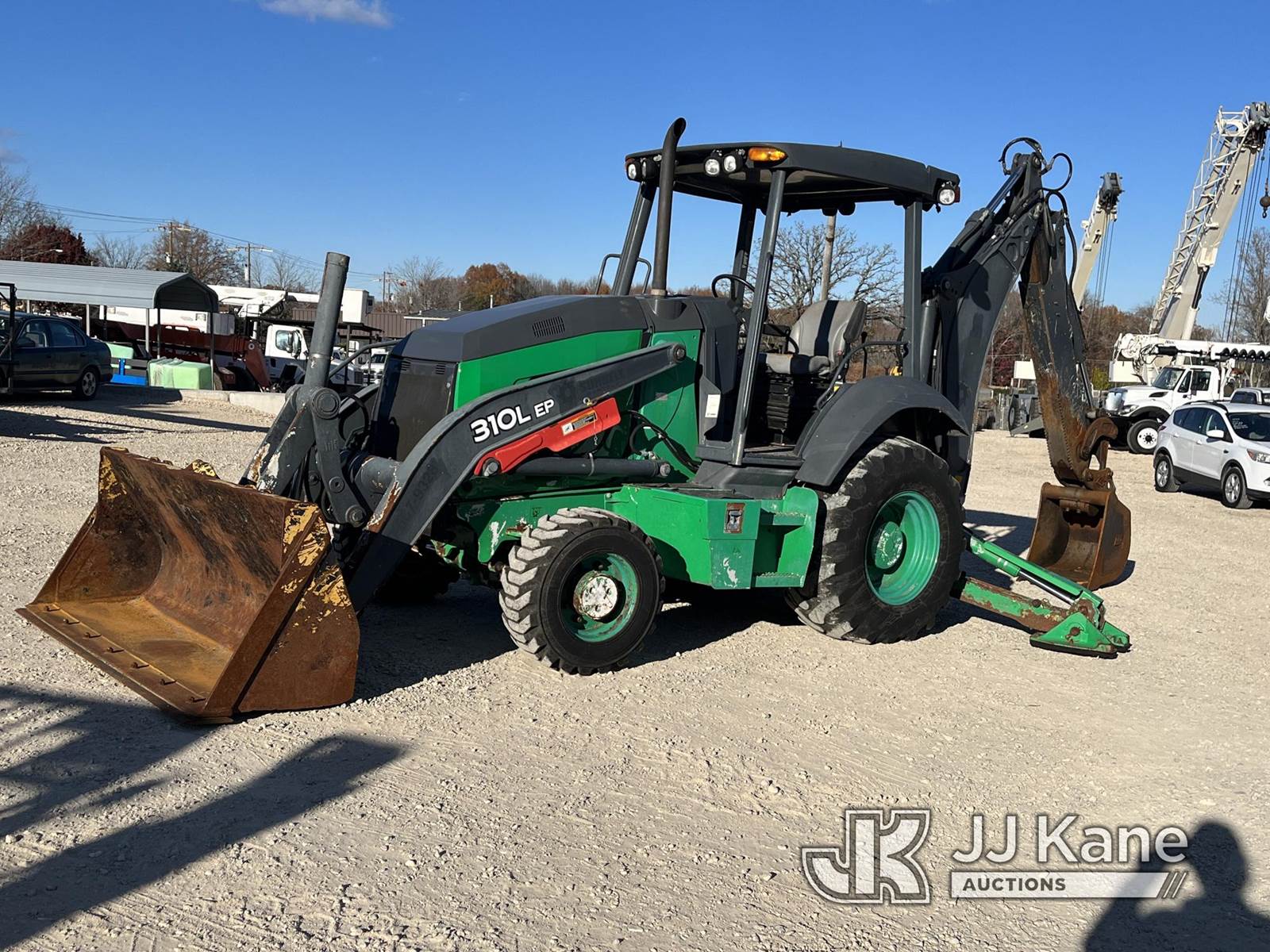 2019 John Deere 310L EP 4x4 Tractor Loader Backhoe For Sale, 2,498