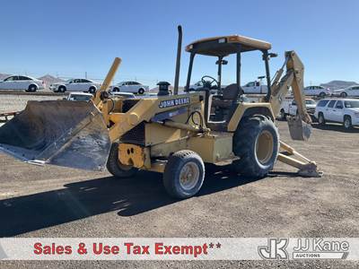 John Deere 410D Tractor Loader Backhoe