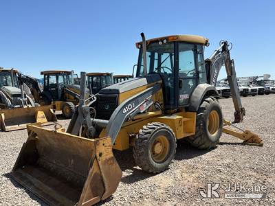2009 John Deere 410J 4x4 Tractor Loader Extendahoe