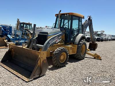 2009 John Deere 410J 4x4 Tractor Loader Extendahoe