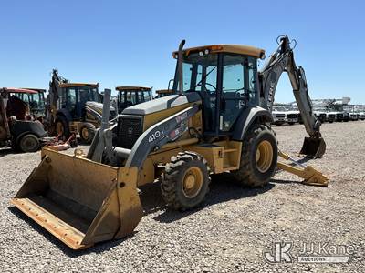 2009 John Deere 410J 4x4 Tractor Loader Extendahoe