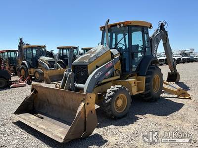 2009 John Deere 410J 4x4 Tractor Loader Extendahoe