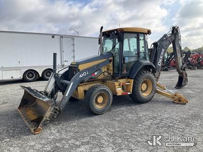 2010 John Deere 410J 4x4 Tractor Loader Backhoe
