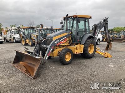 2014 John Deere 410K 4x4 Tractor Loader Backhoe