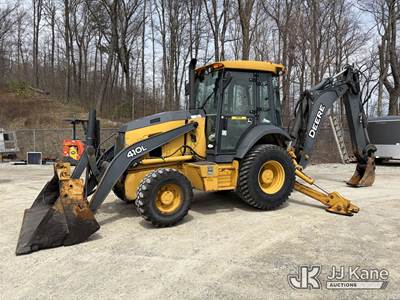 2015 John Deere 410L 4x4 Tractor Loader Backhoe