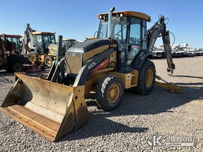 John Deere 410L Tractor Loader Extendahoe