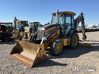 2015 John Deere 410L 4x4 Tractor Loader Extendahoe