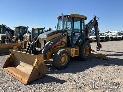 2015 John Deere 410L 4x4 Tractor Loader Extendahoe