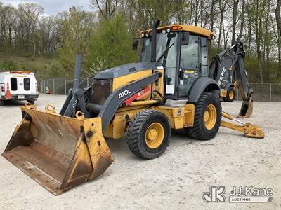 2016 John Deere 410L 4x4 Tractor Loader Backhoe