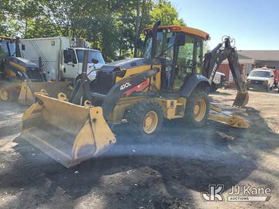 2021 John Deere 410L 4x4 Tractor Loader Backhoe