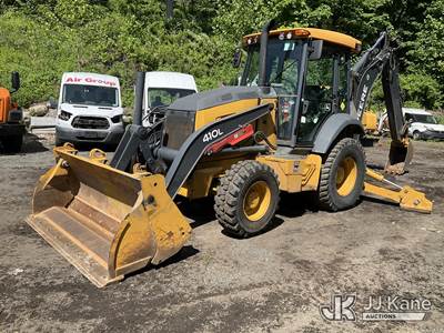 2021 John Deere 410L 4x4 Tractor Loader Backhoe