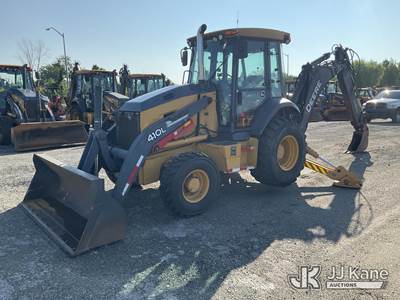 2015 John Deere 410L Tractor Loader Extendahoe