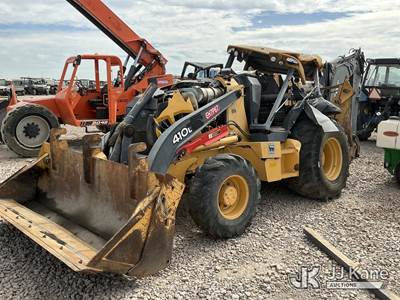 2015 John Deere 410L Tractor Loader Extendahoe