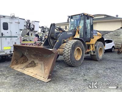 2016 John Deere 524K 4x4 Rubber Tired Wheel Loader