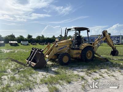 2001 Komatsu WB140-2 Tractor Loader Extendahoe