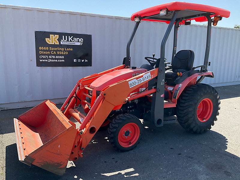 2016 Kubota B26 4x4 Mini Tractor Loader Backhoe For Sale, 4,825 Hours