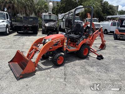 2022 Kubota BX23 4x4 Mini Utility Tractor Loader Backhoe