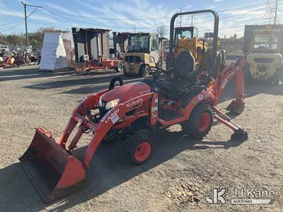 2021 Kubota BX23S 4x4 Mini Tractor Loader Backhoe