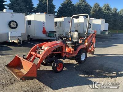 2012 Kubota BX25D 4x4 Mini Tractor Loader Backhoe