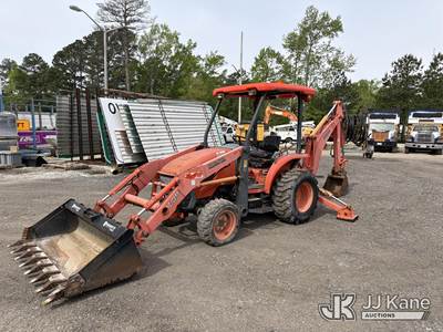 2006 Kubota L39 4x4 Mini Tractor Loader Backhoe