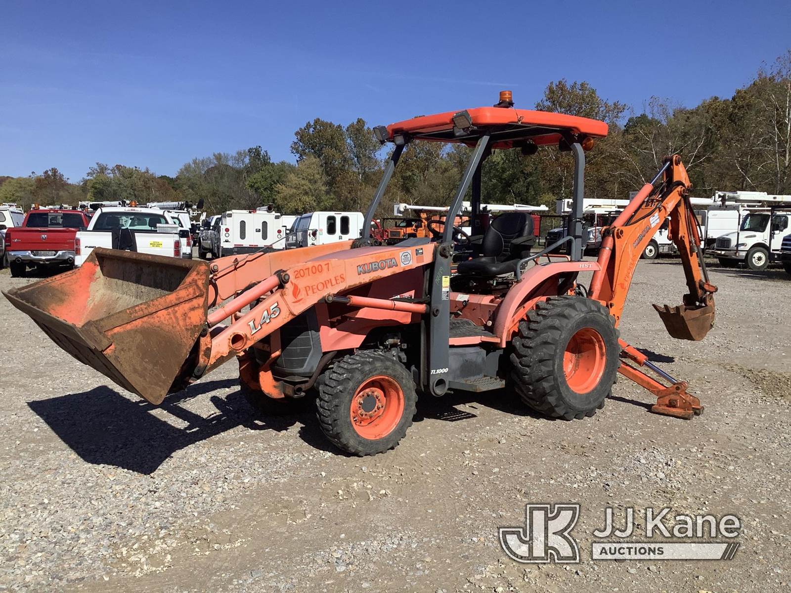 2012 Kubota L45 4X4 Tractor Loader Backhoe For Sale, 2,089 Hours Smock, PA SP189