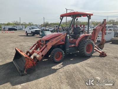 2013 Kubota L45 4X4 Mini Tractor Loader Backhoe