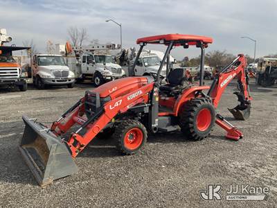 2020 Kubota L47 Mini Tractor Loader Backhoe