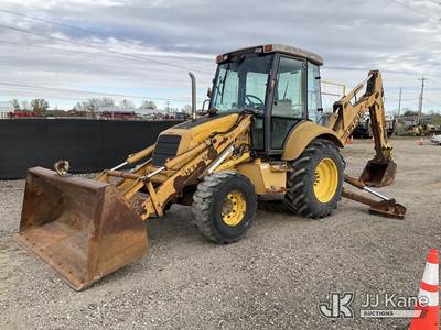 1997 New Holland/Ford 555E Tractor Loader Backhoe