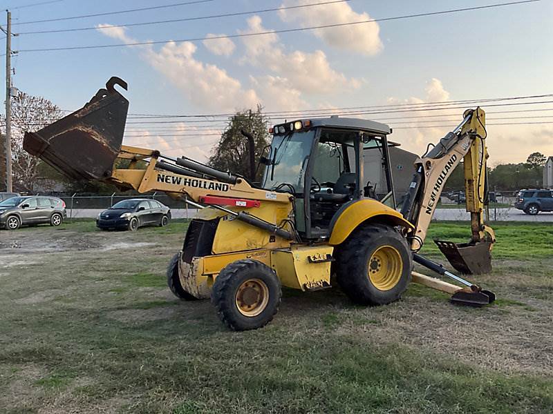 2009 New Holland B95 4x4 Tractor Loader Backhoe For Sale, 4,469 Hours